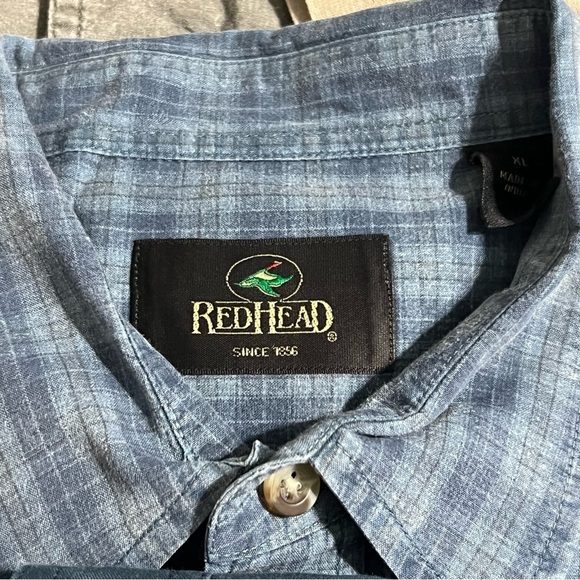 2 Men’s XL shirts 1 REDHEAD and 1 Cabelas camp shirts - Picture 2 of 10